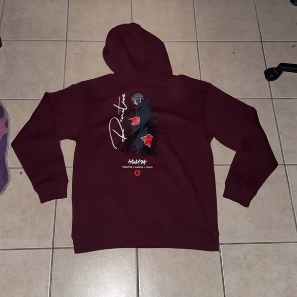 Itachi Naruto Primitive Hoodie Sz Large NWOT - Picture 2 of 5